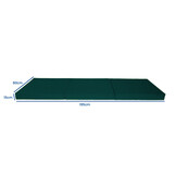 Campingmatras 195x80 - Extra dik 15cm - Groen Foam - Opvouwbaar