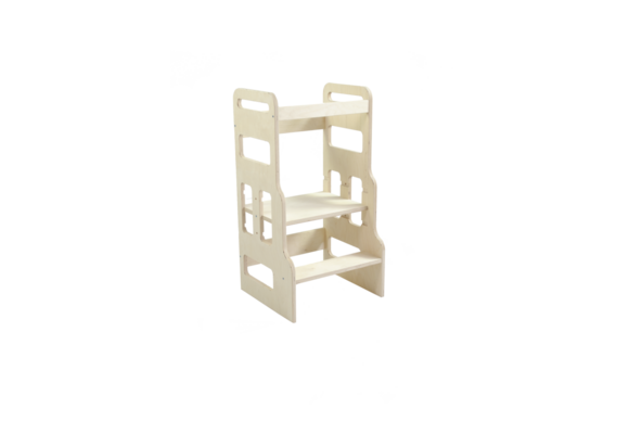 Leertoren kind - Keukenhulp 85x42x45cm Berken Multiplex