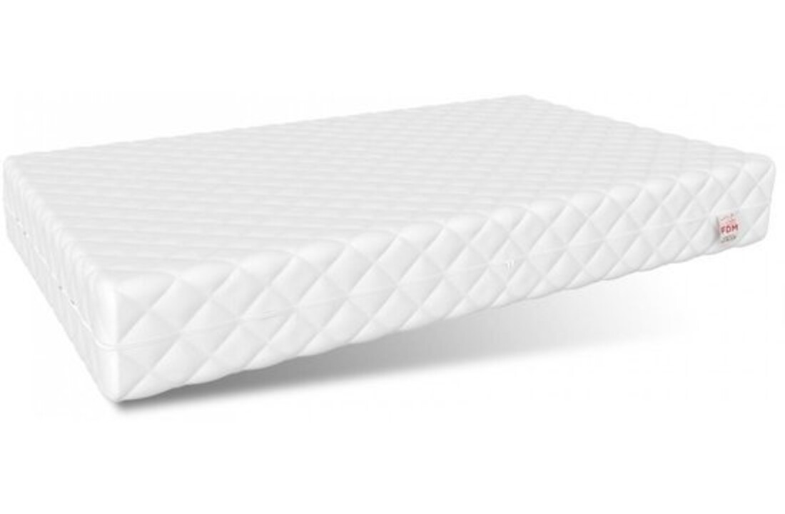 Schuimmatras baby 60x120cm | Polyether, Kokos & Latex | Wit