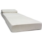Vouwbed met kussen | Opklapbaar 70x200cm, Crème Foam