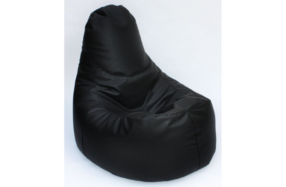 Zwarte Zitzak XL (85x80cm) Kunstleer - Comfort & Stijl