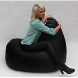 Zwarte Zitzak XL (85x80cm) Kunstleer - Comfort & Stijl