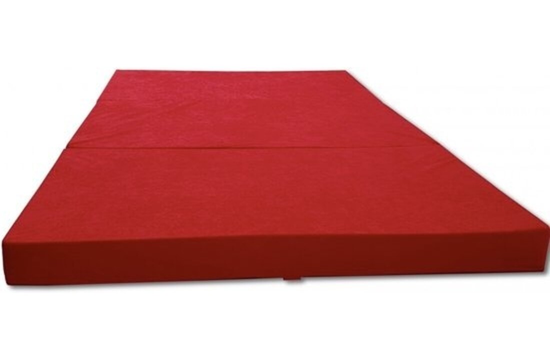 Vouwmatras Rood 120x200x10cm Foam - Comfort & Compact