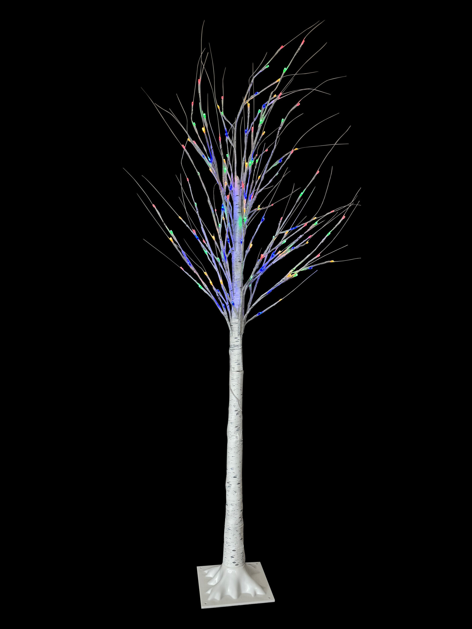 Witte kerstboom 180 cm | Realistisch | Kunstboom met 144 LED