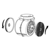 Filter koolstof afzuigkap BT-S – Zwart, 2 stuks