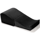 Opvouwbare sekssfa - Rond, Zwart, Foam/Suède