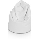 Loungestoel zitzak Wit | 70x100x100cm | Polyester Hoes
