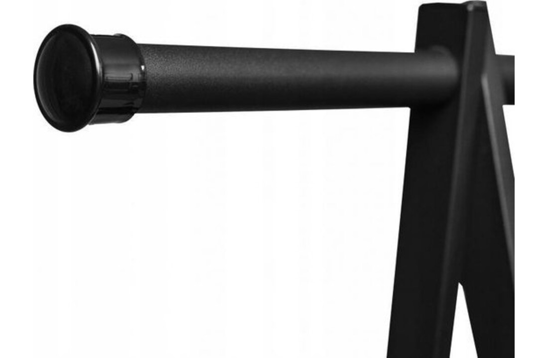 Kledingrek zwart metaal - 150x64.5x43.5 cm - Opbergrek
