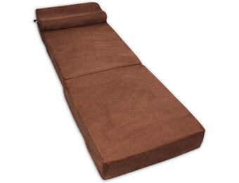 Campingmatras 15cm dik - 70x200cm Bruin Koudschuim