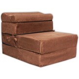 Campingmatras 15cm dik - 70x200cm Bruin Koudschuim