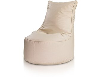 Kunstleren zitzak kind 75cm beige, duurzaam en schoon te maken