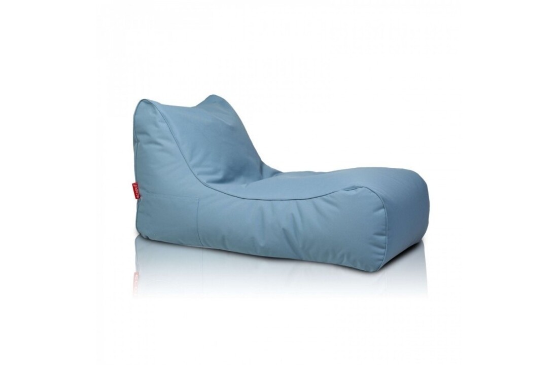Relax poef buiten | Blauw | Waterdicht Polyester | 115x65x60cm