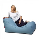 Zitzak blauw wasbaar – 330L, Polyester, Ergonomisch Comfort