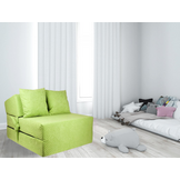 Camping fauteuil - Opvouwbaar matras 200x70cm Groen Foam