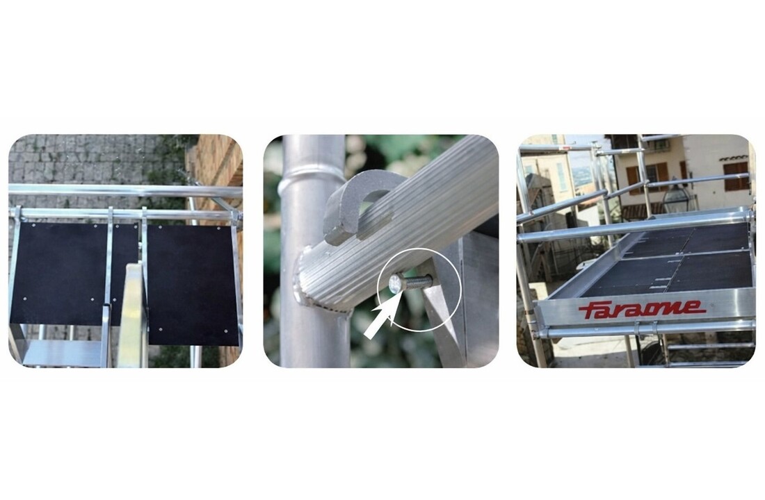 Rolsteiger - 75x180 cm - aluminium - werkhoogte 7,4 m