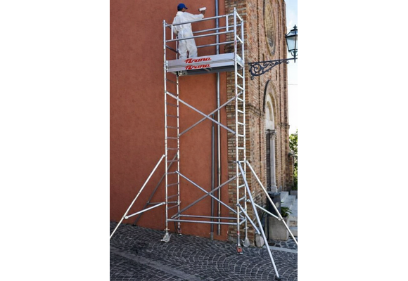 Rolsteiger - 75x180 cm - aluminium - werkhoogte 7,4 m