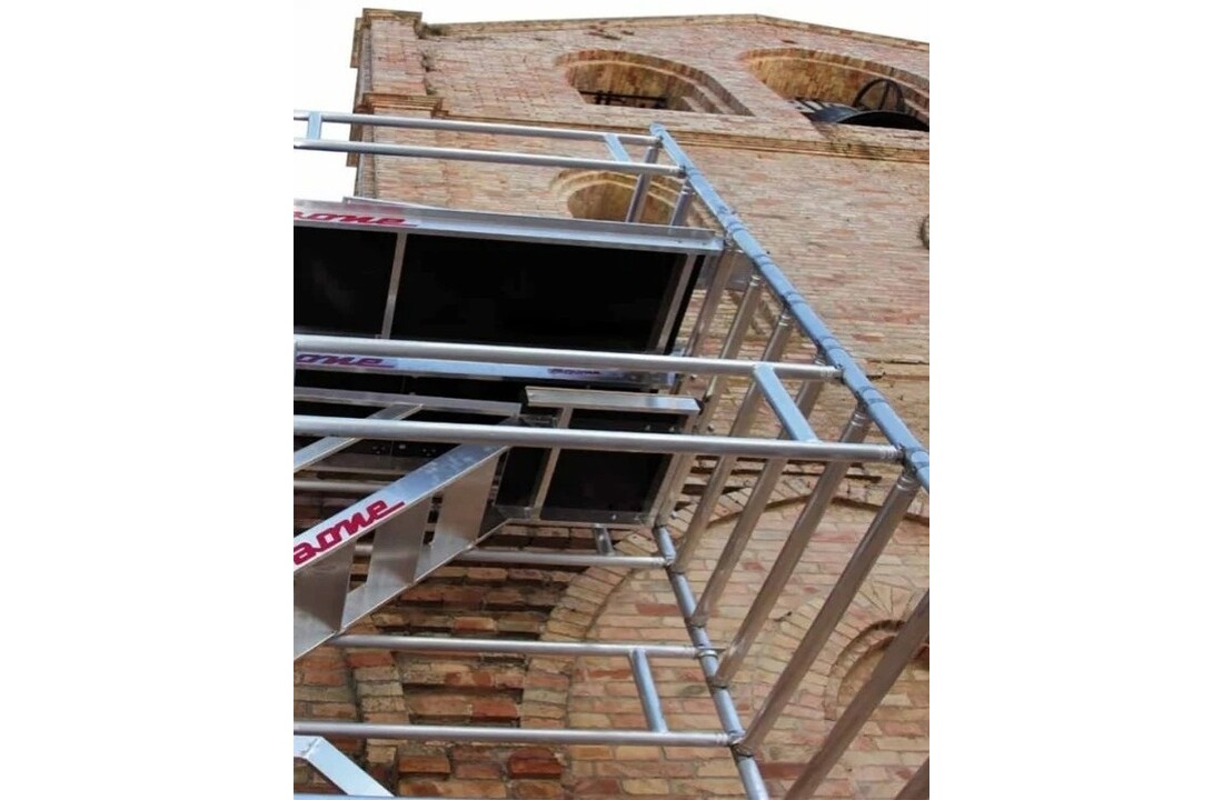 Rolsteiger - 75x180 cm - aluminium - werkhoogte 8,4 m