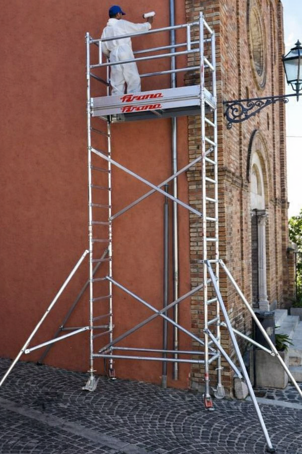 Rolsteiger - 75x180 cm - aluminium - werkhoogte 8,4 m