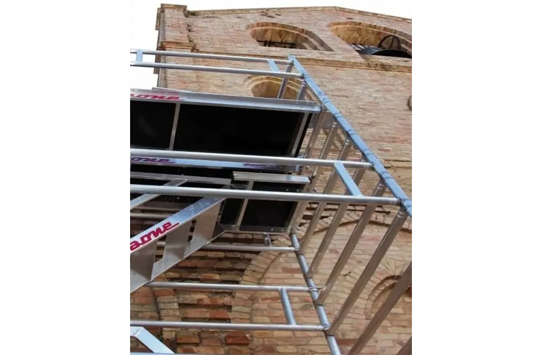 Rolsteiger - 75x180 cm - aluminium - werkhoogte 5,4 m