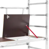 Rolsteiger - aluminium - werkhoogte 5,70 m - aluminium