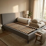 Lattenbodem 90x200 - bedbodem in metalen frame 49x30 mm - 27 latten