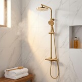 Regendouche goud 23 cm