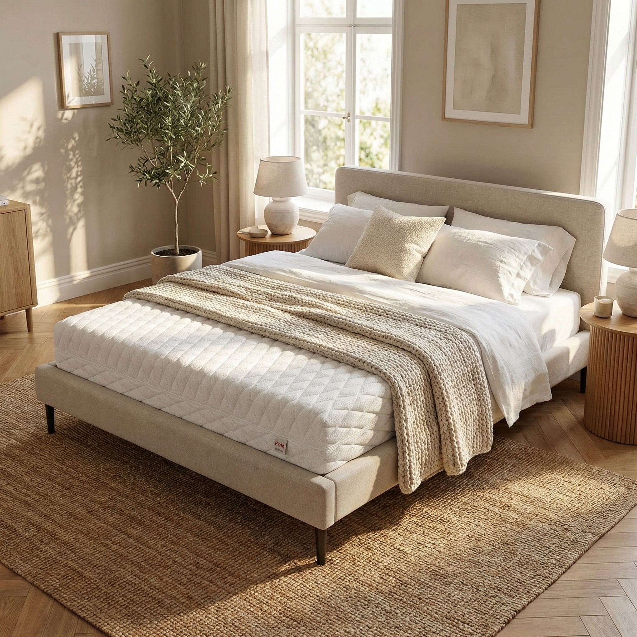 Schuim matras H4 180x200cm dikte 17cm 7 zones