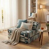 Opvouwbaar matras - Wasbare hoes - 200cm x 90cm x 15cm - Modern