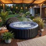 MSpa Bergen - bubbelbad - opblaasbaar - 4-persoons - 180x73 cm