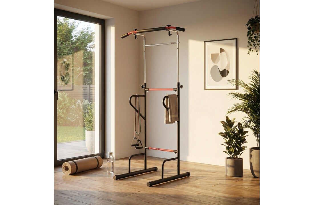 Optrekstang - Pull up bar - Vrijstaand - tot 215 cm hoog
