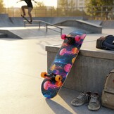 Skateboard - compleet - kwallen design - 78 cm - 7.87 inch