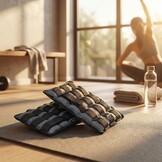 Gewichtsmanchetten - 8 kg (2 x 4 kg) - grijs