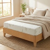 Koudschuim matras - 200x90x12 cm - bamboo tijk