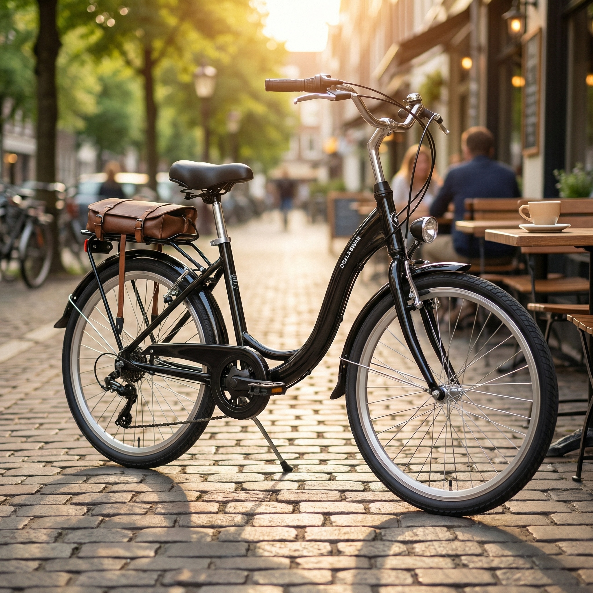 Vouwfiets Swan - 24 inch - 6 versnellingen - zwart