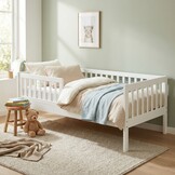 Peuterbed - Wit - 140x70cm - incl lattenbodem kinderbed