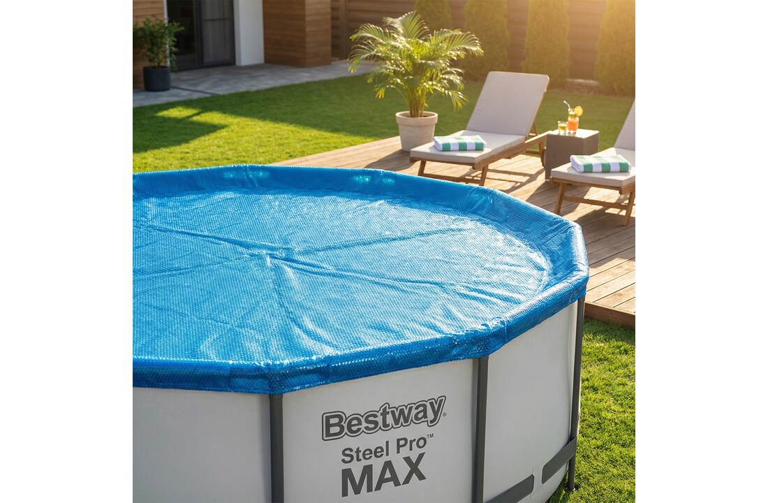 Bestway zwembadafdekking verwarmend 366 cm - solar cover