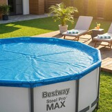 Bestway zwembadafdekking verwarmend 366 cm - solar cover