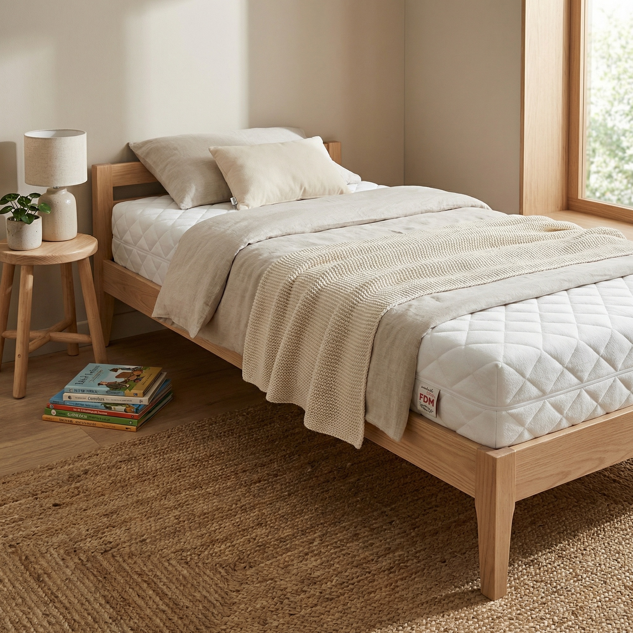 Kinder matras schuim matras 80x160cm met kokoslaag