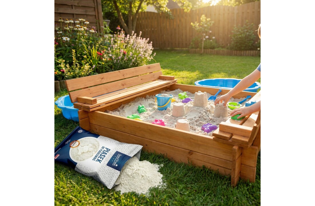 Speelzand - zandbakzand - 25 kg - wit