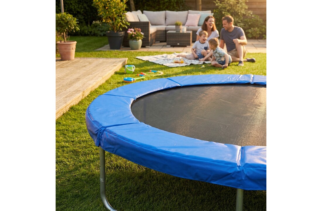 Trampoline rand - 244 cm diameter - blauw