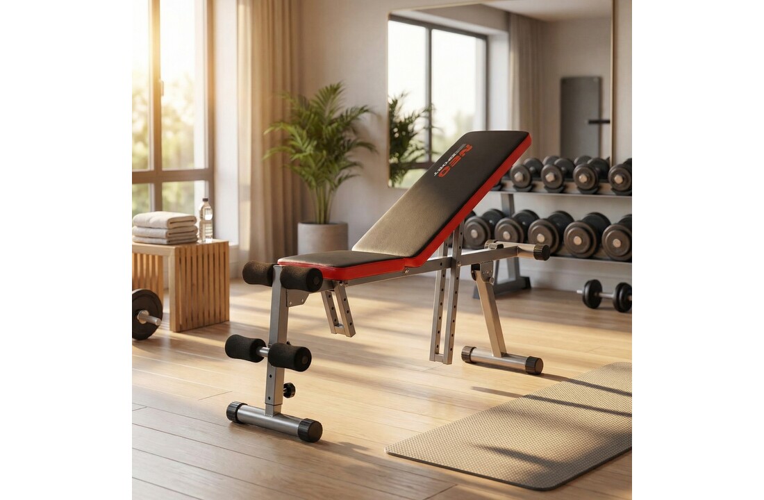 Sportbank - opklapbaar - multifunctioneel - volledig instelbaar