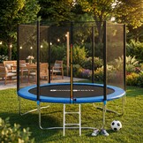 Trampoline 244 cm - met veiligheidsnet en ladder