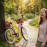 Fiets voor meisje - meisjesfiets 26 inch - roze