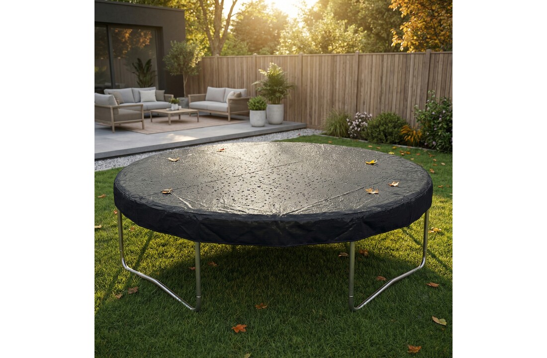 Afdekhoes trampoline - regenhoes - zwart - Ø 366 cm