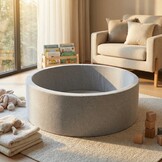 Ballenbak - stevige ballenbad - 90 cm - Leeg - Zonder ballen - Lege ballenbad