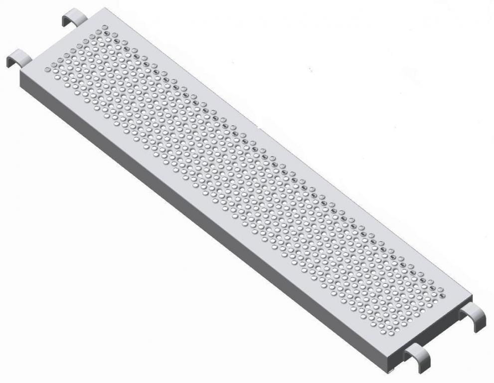 Steigerplatform - staal - 1,7 m - verzinkt - voor Warschau