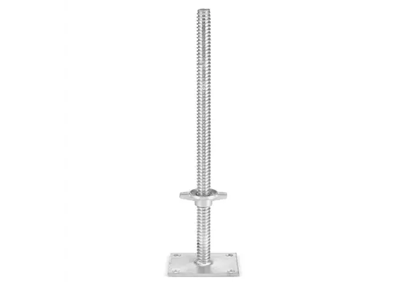 Regelbare steigerpoot - 40 cm - Ø26 mm - staal - voor Warschau