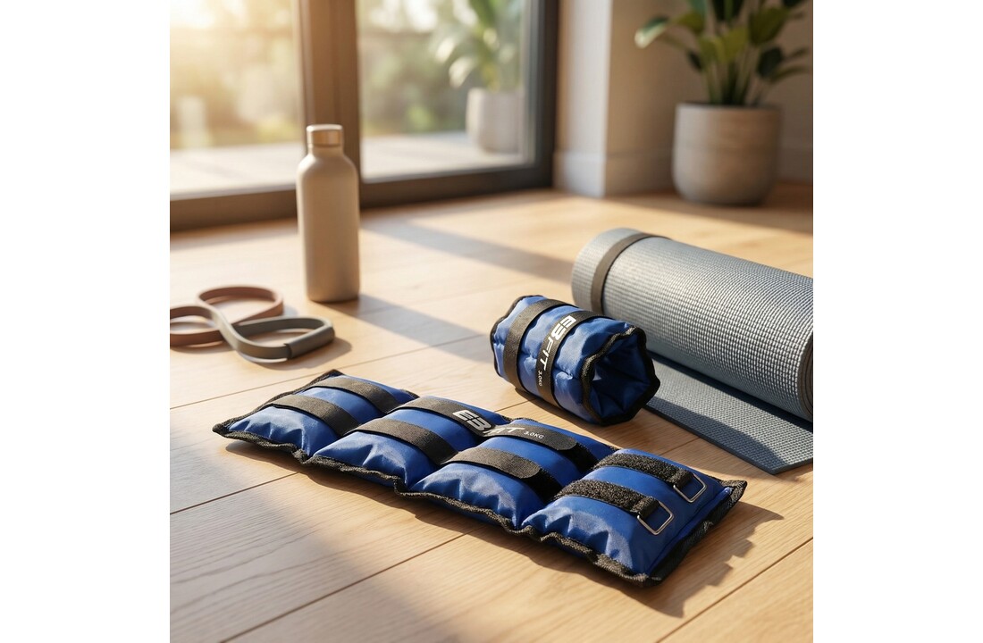 Enkelgewichten - polsgewichten - 6 kg (2x3 kg) - blauw