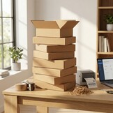 Verzenddozen - kartonnen dozen - 60x40x20cm - 3 laags 10 stuks