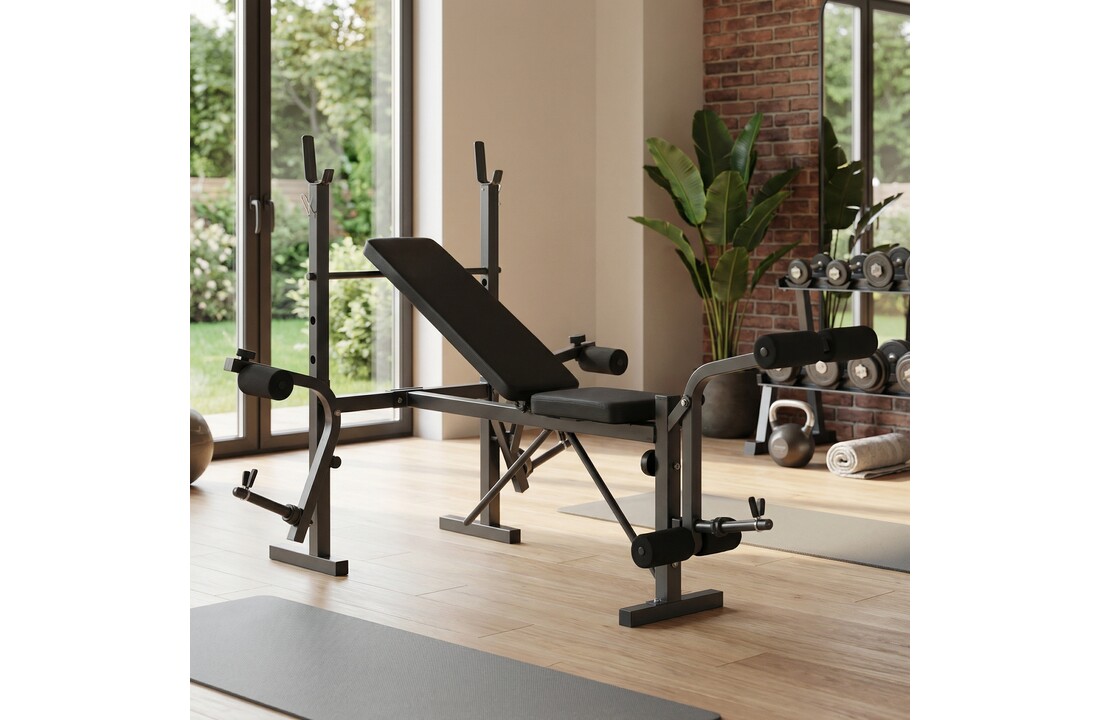 Halterbank - zonder gewichten - multifunctioneel